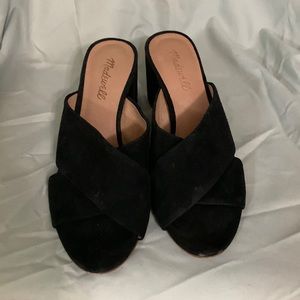 Madewell slip on sandals
